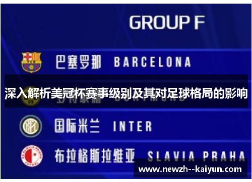 深入解析美冠杯赛事级别及其对足球格局的影响